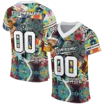 custom las vegas raiders tribal face jersey best selling