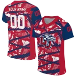 custom liberty flames camo shatter red jersey best selling