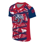 custom liberty flames camo shatter red jersey best selling