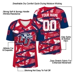 custom liberty flames camo shatter red jersey best selling