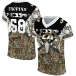custom los angeles rams antler skull camouflage hunting jersey best selling