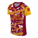 custom louisiana monroe warhawks camo shatter red jersey best selling