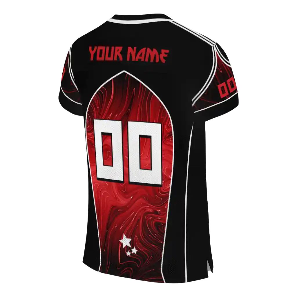 custom louisiana ragin cajuns halftone slant red black jersey high quality custom louisiana ragin cajuns halftone slant red black jersey high quality