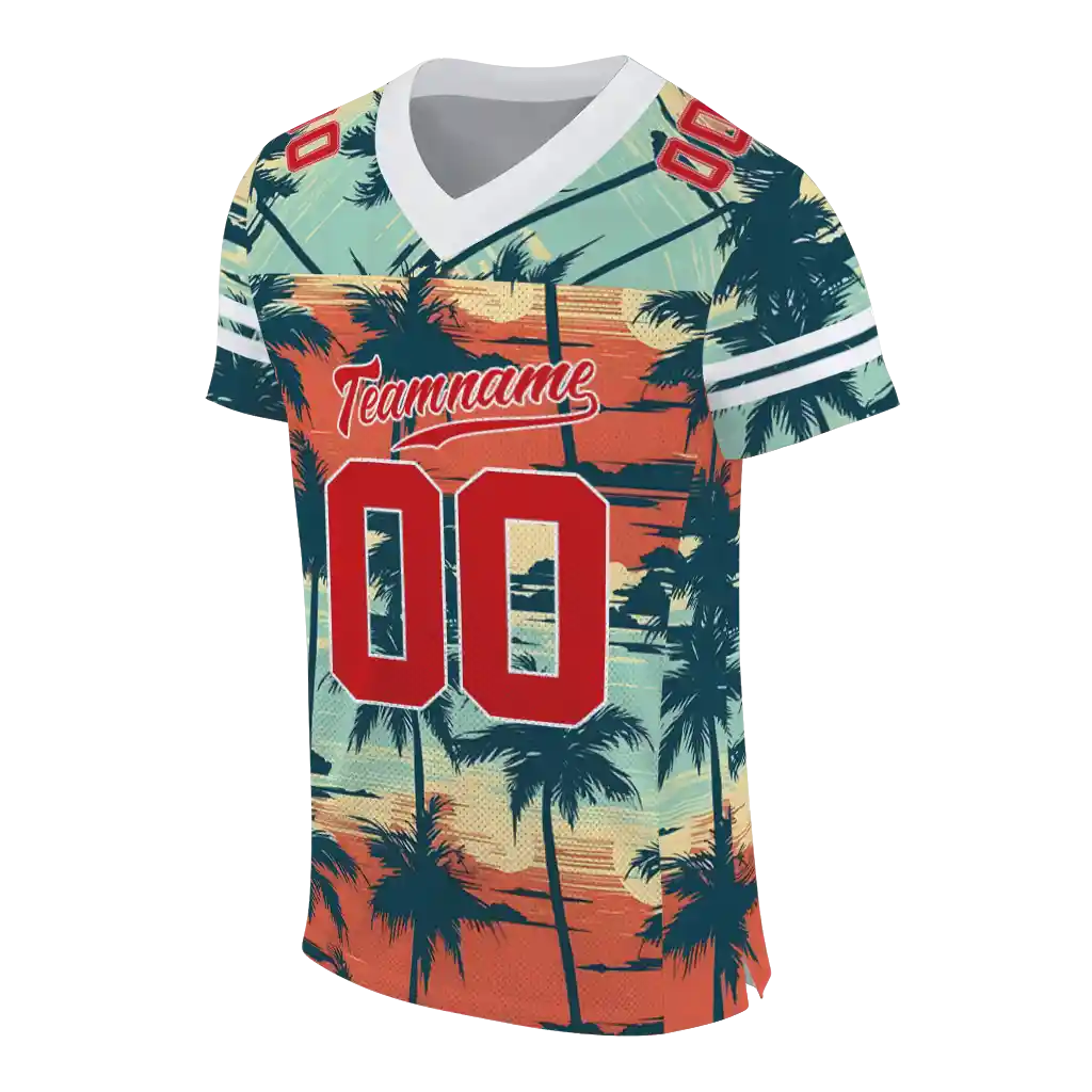 custom louisiana ragin cajuns horizon palm sunset jersey fashion forward custom louisiana ragin cajuns horizon palm sunset jersey fashion forward