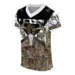 custom louisville cardinals antler skull camouflage hunting jersey best selling