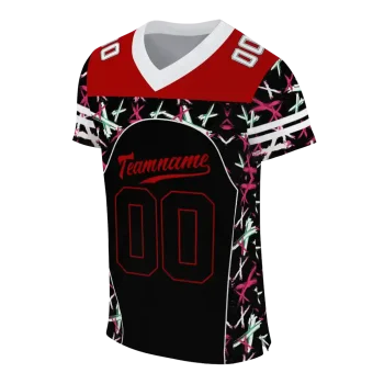 custom louisville cardinals brushstroke xs black jersey fashion forward