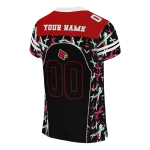 custom louisville cardinals brushstroke xs black jersey best selling