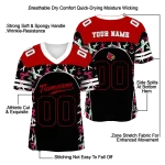 custom louisville cardinals brushstroke xs black jersey best selling