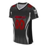 custom louisville cardinals dynamic dots black jersey best selling