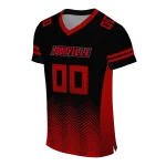 custom louisville cardinals halftone sweep black jersey best selling