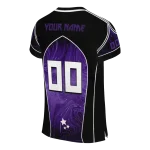 custom lsu tigers halftone slant purple black jersey best selling