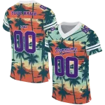 custom lsu tigers horizon palm sunset jersey best selling