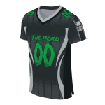 custom marshall thundering herd dynamic dots gray jersey best selling