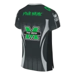 custom marshall thundering herd dynamic dots gray jersey best selling