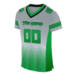 custom marshall thundering herd halftone sweep gray black jersey best selling