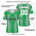 custom marshall thundering herd rugged stripes green jersey best selling