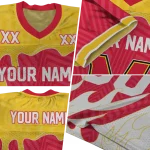 custom maryland terrapins dripping flames red white jersey best selling