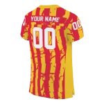custom maryland terrapins stripe splatter red jersey best selling