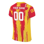 custom maryland terrapins striped texture red jersey best selling