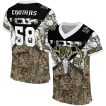 custom memphis tigers antler skull camouflage hunting jersey best selling