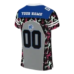 custom memphis tigers brushstroke xs gray black jersey best selling