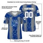 custom memphis tigers rugged stripes blue jersey best selling