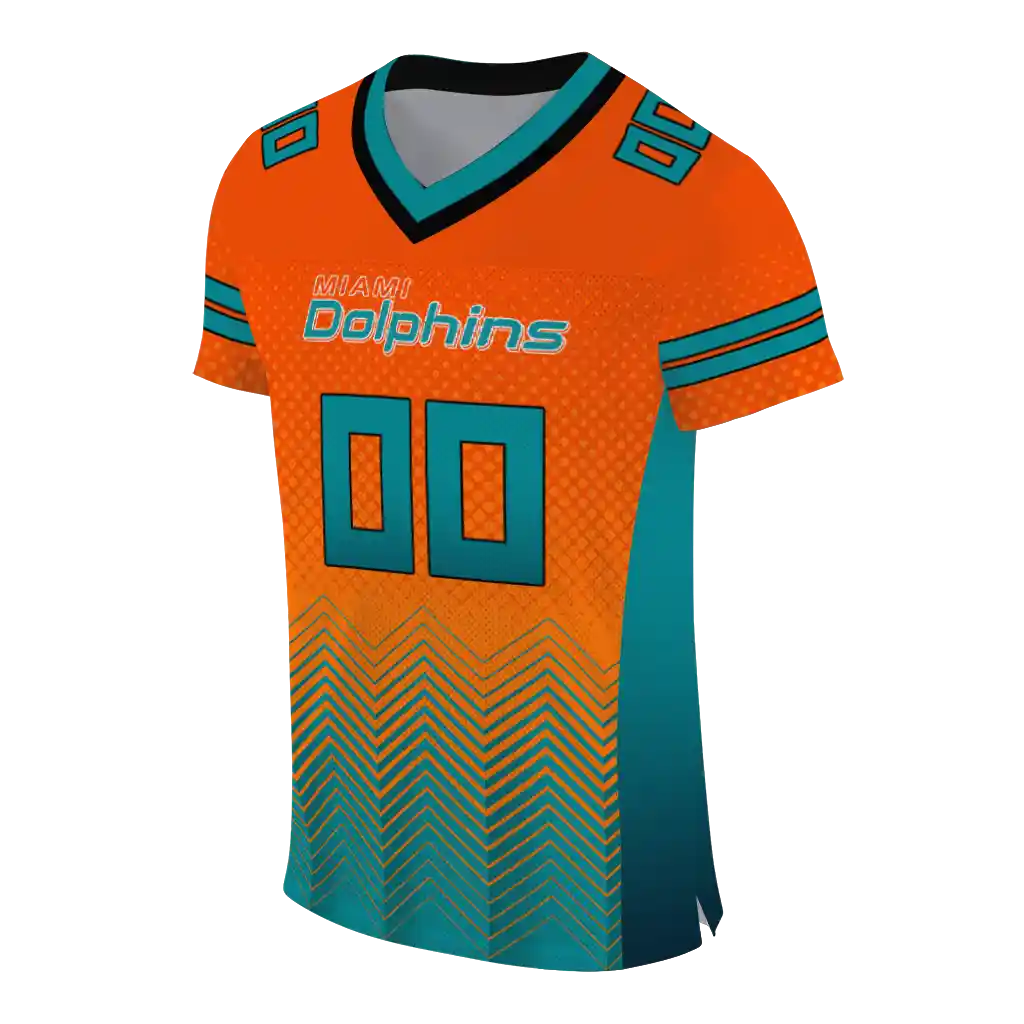 custom miami dolphins halftone sweep orange black jersey fashion forward custom miami dolphins halftone sweep orange black jersey fashion forward