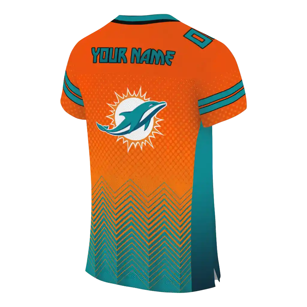 custom miami dolphins halftone sweep orange black jersey high quality custom miami dolphins halftone sweep orange black jersey high quality