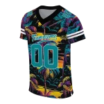 custom miami dolphins sundown palm jersey best selling