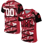 custom miami redhawks camo shatter red jersey best selling