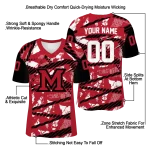 custom miami redhawks camo shatter red jersey best selling