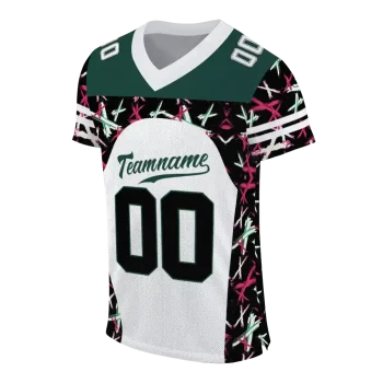 custom michigan state spartans brushstroke xs white black jersey fashion forward