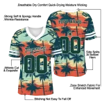 custom michigan state spartans horizon palm sunset jersey best selling