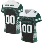 custom michigan state spartans tire arrows green black white jersey best selling