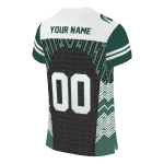 custom michigan state spartans tire arrows green black white jersey best selling