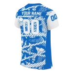 custom middle tennessee blue raiders camo shatter blue jersey best selling