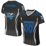 custom middle tennessee blue raiders dynamic dots white jersey best selling