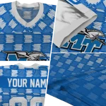 custom middle tennessee blue raiders stacked rectangle blue jersey best selling