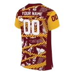 custom minnesota golden gophers camo shatter maroon jersey best selling
