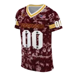 custom minnesota golden gophers camouflage abstract maroon jersey best selling