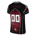 custom minnesota golden gophers halftone slant maroon black jersey best selling
