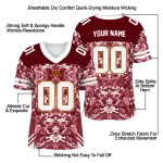 custom minnesota golden gophers mirrored pattern maroon jersey best selling