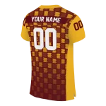 custom minnesota golden gophers stacked rectangle maroon jersey best selling