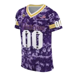 custom minnesota vikings camouflage abstract purple jersey best selling