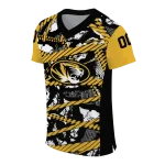 custom missouri tigers camo shatter black jersey best selling