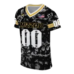 custom missouri tigers camouflage abstract black jersey best selling