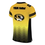 custom missouri tigers halftone sweep gold black jersey best selling