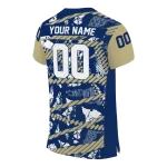 custom navy midshipmen camo shatter blue jersey best selling