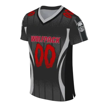 custom nc state wolfpack dynamic dots white jersey fashion forward