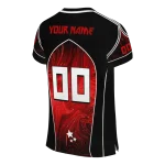 custom nc state wolfpack halftone slant red black jersey best selling